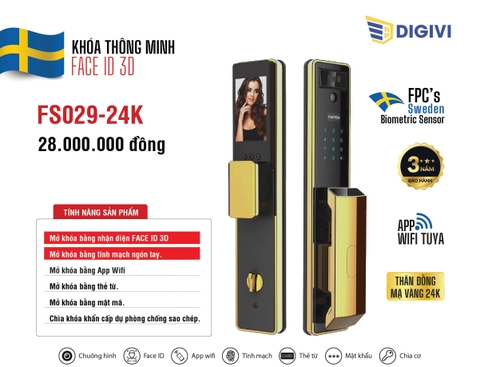 Khóa thông minh FS029-24K