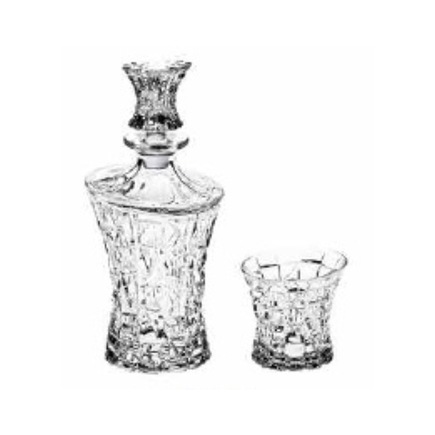 Bộ bình ly rượu Bohemia cao cấp ATP - 12