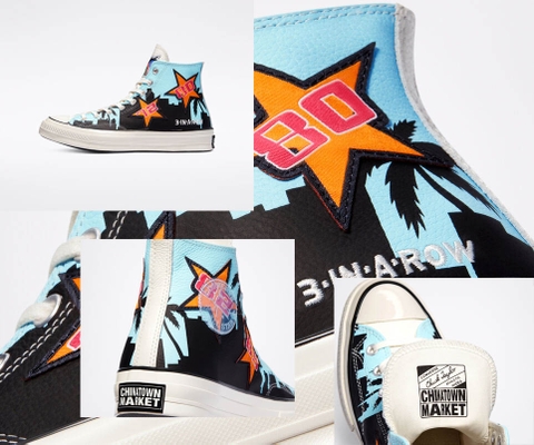 Converse Chinatown Market Lakers Championship & Bulls Championship  Jacket