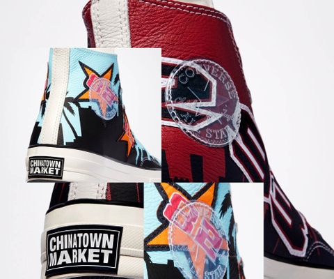 Converse Chinatown Market Lakers Championship & Bulls Championship  Jacket