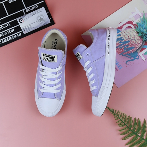 Converse Madison renew thấp cổ vải tím CTVT086