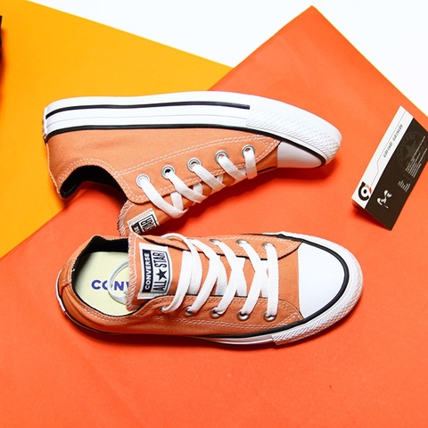 Converse classic thấp cổ vải hồng (hai phiên bản) CTVH054
