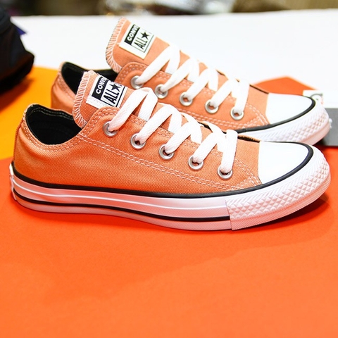 Converse classic thấp cổ vải hồng (hai phiên bản) CTVH054