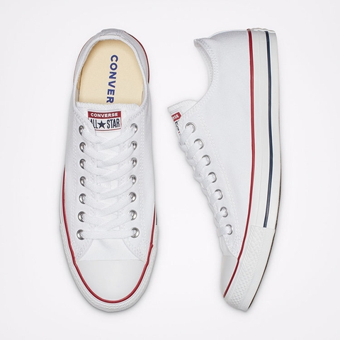 Converse classic thấp cổ vải trắng (ship - store) CTVT084