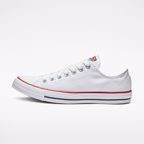 Converse classic thấp cổ vải trắng (ship - store) CTVT084