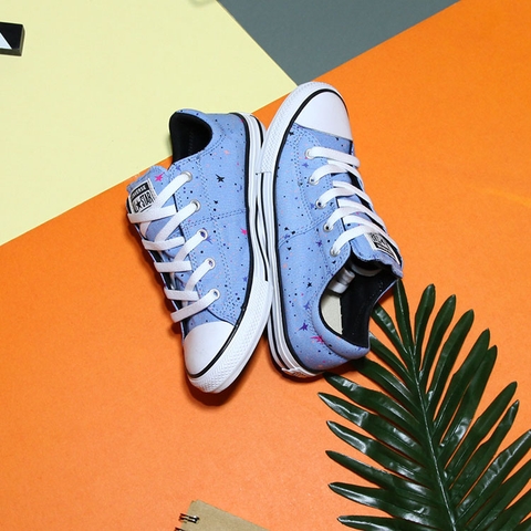 Outlet Converse Madison thấp cổ vải xanh CTVX070