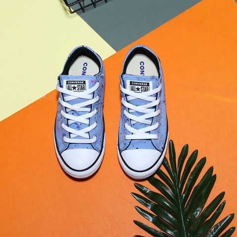 Outlet Converse Madison thấp cổ vải xanh CTVX070