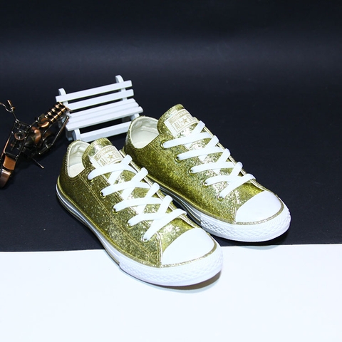 Converse thấp cổ rubber vàng