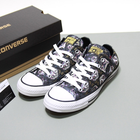 Converse thấp cổ vải họa tiết CTVH038