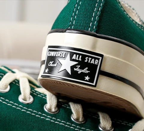 Converse 1970s moss green