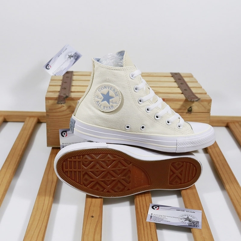 Converse cao cổ vải vàng CCVV043