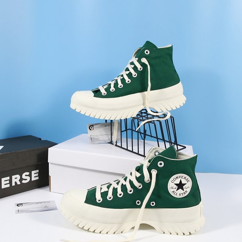 Giày Converse Chuck Lugged 2.0 cao cổ vải xanh CCVX069