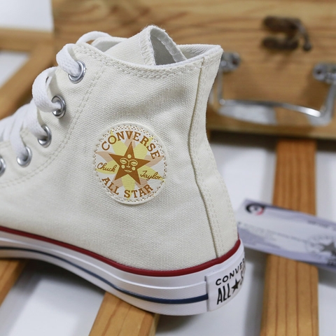 Converse cao cổ vải vàng CCVV044