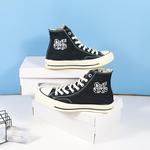 Converse x Golf Wang 1970s cao cổ vải đen CCVD082