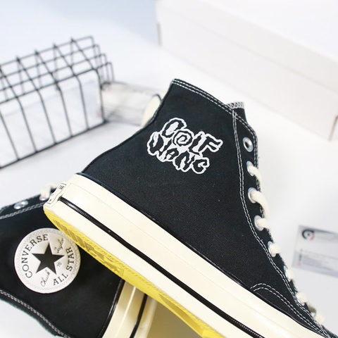 Converse x Golf Wang 1970s cao cổ vải đen CCVD082