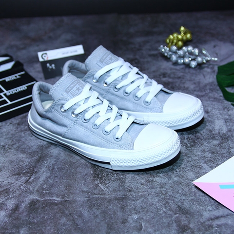 Converse Madison thấp cổ vải ghi (hai phiên bản) CTVG008