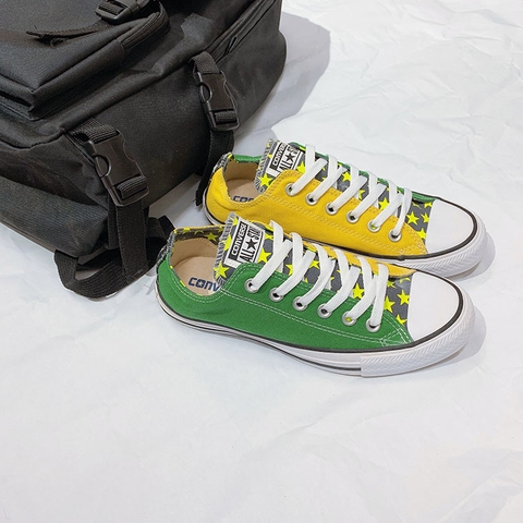 Outlet Converse thấp cổ vải nhiều màu sắc COUT217