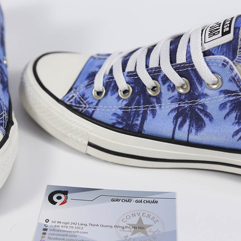 Converse Sunset Palms thấp cổ vải họa tiết CTVH105