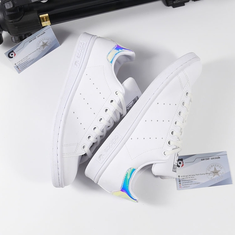 Adidas Stan Smith thấp cổ da trắng DTDT001