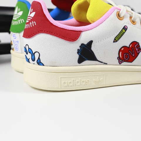 Adidas Stan Smith thấp cổ vải họa tiết DTVH001