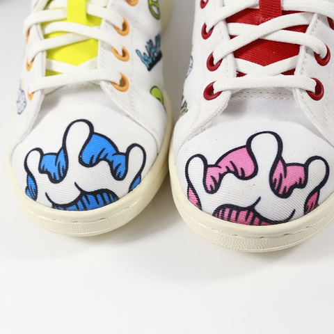 Adidas Stan Smith thấp cổ vải họa tiết DTVH001