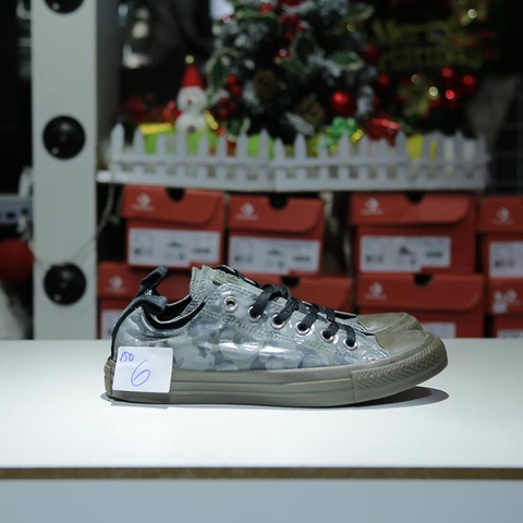 Outlet Converse camo thấp cổ vải họa tiết COUT150