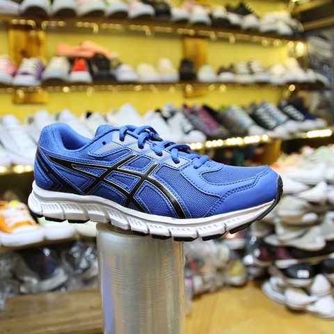 Outlet Asics lazerbeam thấp cổ vải xanh ATVX002