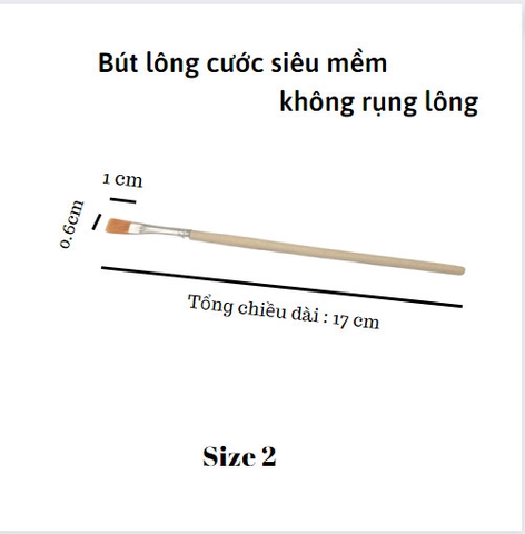 Bút vẽ lông cước S2