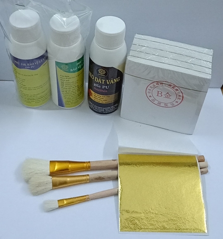 Combo dát vàng Pro BG trên kim loại, gỗ
