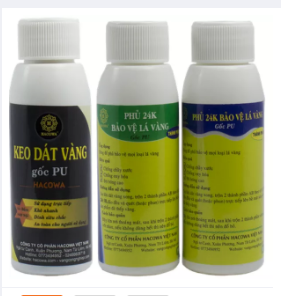 Combo keo phủ PU - bộ 100ml kèm chổi (thỏ S1.9, cước S7)