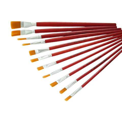 Bút vẽ cước đầu bằng cán đỏ S12