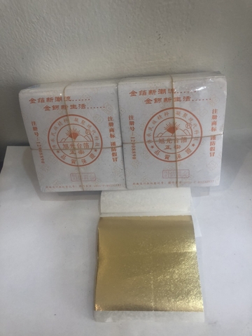 1 thùng giả vàng ta buộc chun ( giòn)