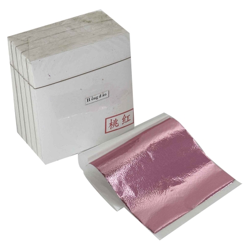 Lá màu hồng đào (500 lá)