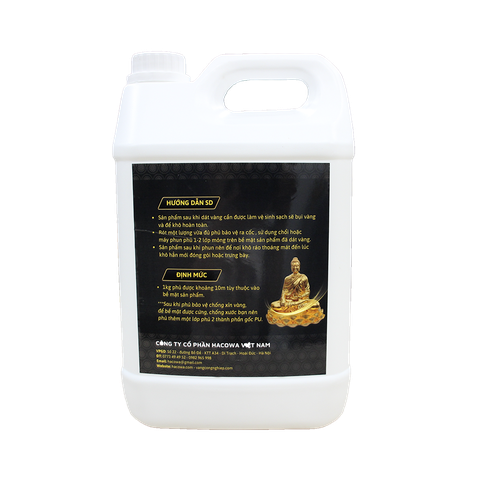 5 lít phủ bảo vệ gốc nước chống xỉn vàng