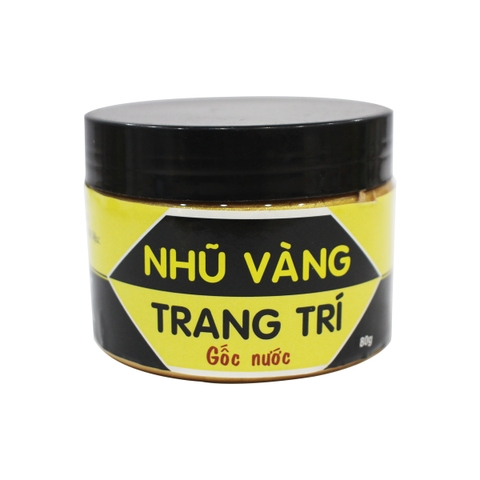 Nhũ vàng 999k gốc nước (80g)