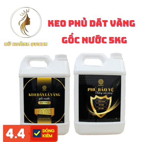 Combo 5 lít keo - phủ gốc nước