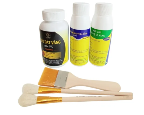 Combo 200ml keo +phủ 170ml kèm chổi (thỏ S1.9, cước S7)