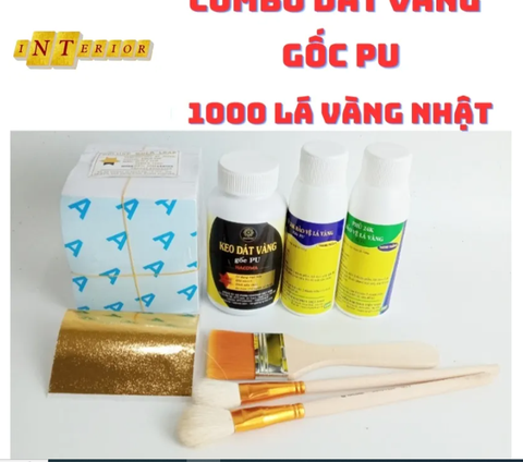 Combo 1000 A Nhật +200ml keo PU+170ml phủ 24k + 1 cước S7+ 2 thỏ S4.9