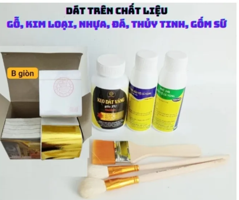 Combo 1000 B giòn ĐV +200ml keo PU+170ml phủ 24k + 1 cước S7+ 2 thỏ S4.9