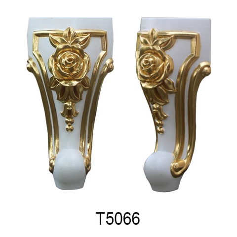 CHÂN GIƯỜNG T5066 DÁT VÀNG