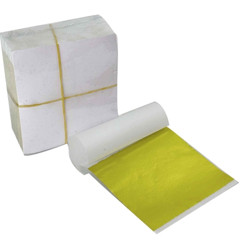 500 lá vàng chanh khổ 9cm