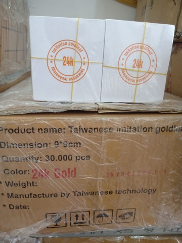 30000 lá vàng 24K ( thùng)