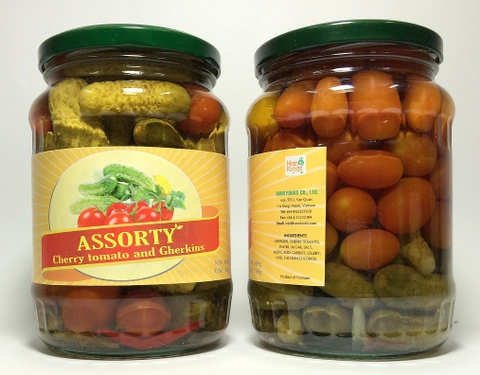 Assorty (Cherry tomato + Gherkins)