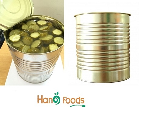 Cucumber in tin can A10