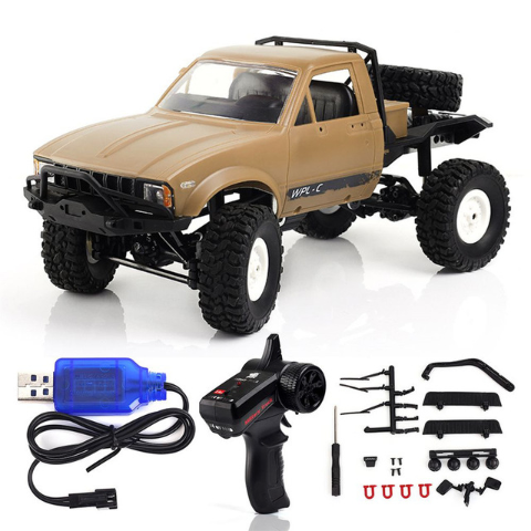 Off Road Hercules - Xe ô tô bán tải điều khiển từ xa chuyên vượt địa hình tỉ lệ 1/16, khung kim loại , sóng 2.4Ghz , truyền động 2 cầu