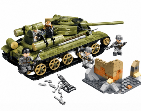 Đồ chơi lắp ráp mô hình xe tăng Sembo Block chính hãng giá rẻ bộ xếp hình lego xe tank chiến đấu cho trẻ em 687 chi tiết