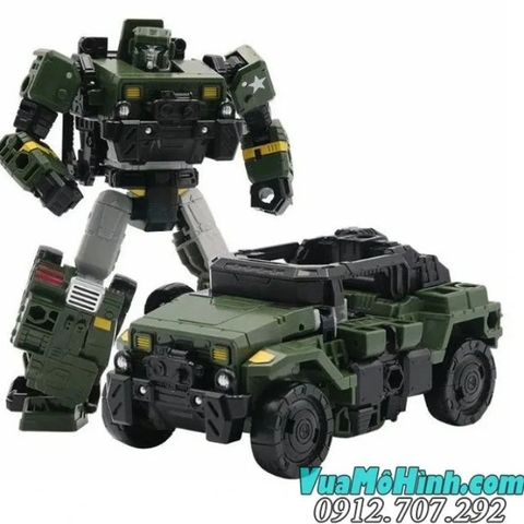 Robot biến hình Transformers AOYI TB-07A biến hình thành Xe Tăng cao 18cm