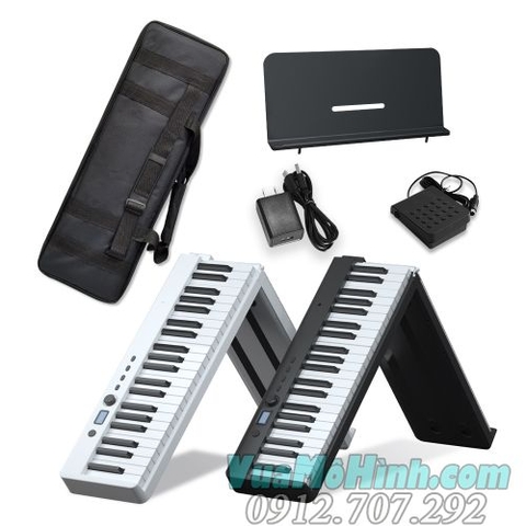 Đàn piano gấp 88 Phím cảm ứng lực Bora BX-20 kết nối Bluetooth 4.0 âm thanh cực hay phím bấm nặng - Chính Hãng