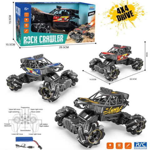 XE ĐỊA HÌNH ĐIỀU KHIỂN TỪ XA ROCK CRAWLER 4WD – CHINH PHỤC MỌI ĐỊA HÌNH
