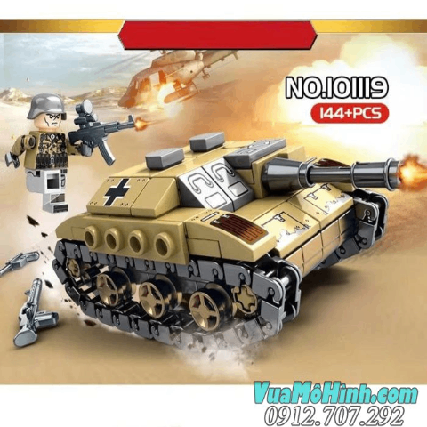 Đồ Chơi Lắp Ráp  Quân Sự Xe Tăng Iron Empire Military Building Blocks